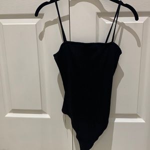 Wilfre free black body suit. Size M.